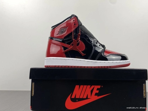 Rep Bred Patent 1 Air High 555088-063 OG Jordan 0530